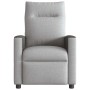 Sillón reclinable de tela gris nube by , Armchairs - Ref: Foro24-4104824, Price: 191,22 €, Discount: %