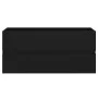 Black plywood sink cabinet100x38.5x45 cm by vidaXL, Bathroom furniture - Ref: Foro24-804765, Price: 58,16 €, Discount: %