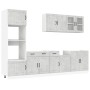 Mueble cocina Kalmar gris hormigón 7 pzas madera contrachapada von , Küchenschränke - Ref: Foro24-3314745, Preis: 623,05 €, R...