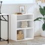 Estantería librería madera de ingeniería blanca 60x30x71,5 cm de , Librerías y estanterías - Ref: Foro24-860310, Precio: 53,4...
