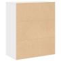 Estantería librería madera de ingeniería blanca 60x30x71,5 cm de , Librerías y estanterías - Ref: Foro24-860310, Precio: 53,4...