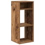 Estantería madera ingeniería madera envejecida 34x31x80 cm de , Librerías y estanterías - Ref: Foro24-860281, Precio: 46,27 €...