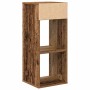 Estantería madera ingeniería madera envejecida 34x31x80 cm de , Librerías y estanterías - Ref: Foro24-860281, Precio: 46,27 €...