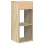 Estantería madera ingeniería color roble 34x31x80 cm by , Bookcases and shelves - Ref: Foro24-860276, Price: 42,59 €, Discoun...