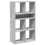 Estantería madera ingeniería gris hormigón 66x31x112 cm de , Librerías y estanterías - Ref: Foro24-860304, Precio: 72,32 €, D...