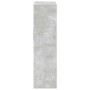 Estantería madera ingeniería gris hormigón 66x31x112 cm de , Librerías y estanterías - Ref: Foro24-860304, Precio: 72,32 €, D...