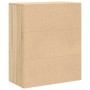 Estantería madera ingeniería color roble 60x30x71,5 cm by , Bookcases and shelves - Ref: Foro24-860312, Price: 58,26 €, Disco...