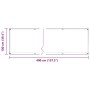Lona transparente con ojales polietileno 1x4 m by , Waterproof tarpaulins - Ref: Foro24-4018497, Price: 17,90 €, Discount: %
