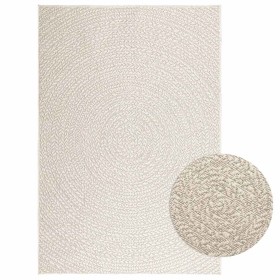 Alfombra ZIZUR apariencia yute interior exterior crema von , Teppiche - Ref: Foro24-4010377, Preis: 56,04 €, Rabatt: %