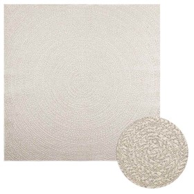 Alfombra ZIZUR apariencia yute interior exterior crema von , Teppiche - Ref: Foro24-4010380, Preis: 101,81 €, Rabatt: %
