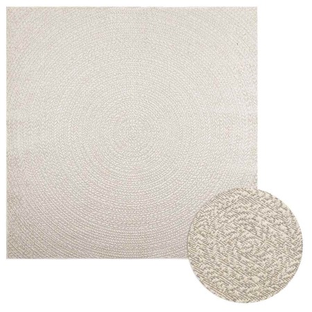 Alfombra ZIZUR apariencia yute interior exterior crema de , Alfombras - Ref: Foro24-4010380, Precio: 103,81 €, Descuento: %