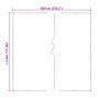 Lona transparente con ojales polietileno 5x6 m by , Waterproof tarpaulins - Ref: Foro24-4018525, Price: 50,89 €, Discount: %