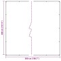 Lona transparente con ojales polietileno 4x5 m by , Waterproof tarpaulins - Ref: Foro24-4018519, Price: 42,39 €, Discount: %