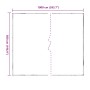 Lona transparente con ojales polietileno 5x10 m by , Waterproof tarpaulins - Ref: Foro24-4018527, Price: 77,84 €, Discount: %