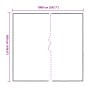 Lona transparente con ojales polietileno 5x10 m by , Waterproof tarpaulins - Ref: Foro24-4018571, Price: 80,59 €, Discount: %