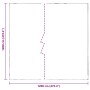 Lona transparente con ojales polietileno 12x12 m von , Wasserdichte Planen - Ref: Foro24-4018538, Preis: 169,42 €, Rabatt: %
