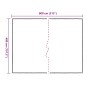 Lona transparente con ojales polietileno 4x8 m by , Waterproof tarpaulins - Ref: Foro24-4018565, Price: 56,87 €, Discount: %