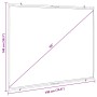 Pantalla de proyección colgante de pared 90 pulgadas 4:3 by , Projection screens - Ref: Foro24-4101025, Price: 29,06 €, Disco...