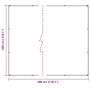 Lona transparente con ojales PVC 3x3 m von , Wasserdichte Planen - Ref: Foro24-4018599, Preis: 62,06 €, Rabatt: %