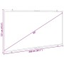 Pantalla de proyección colgante de pared 90 pulgadas 16:9 by , Projection screens - Ref: Foro24-4101031, Price: 32,02 €, Disc...