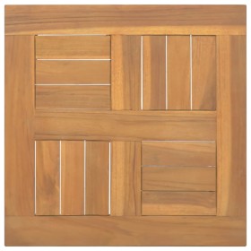 Solid teak wood square table top 40x40x2.5 cm by vidaXL, Table tops - Ref: Foro24-316155, Price: 39,85 €, Discount: %