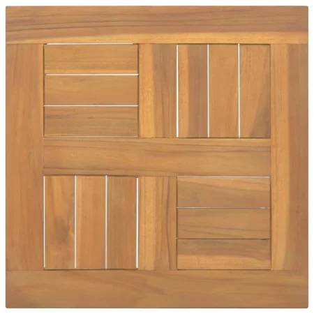 Solid teak wood square table top 40x40x2.5 cm by vidaXL, Table tops - Ref: Foro24-316155, Price: 38,89 €, Discount: %