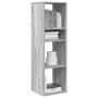 Estantería madera de ingeniería color gris sonoma 34x31x112 cm de , Librerías y estanterías - Ref: Foro24-860288, Precio: 52,...
