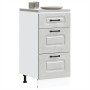 Mueble bajo de cocina Kalmar madera de ingeniería gris hormigón von , Küchenschränke - Ref: Foro24-854244, Preis: 92,70 €, Ra...