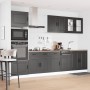 Mueble de cocina Kalmar negra 7 piezas madera contrachapada von , Küchenschränke - Ref: Foro24-3314732, Preis: 668,84 €, Raba...