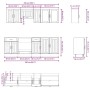Mueble cocina Kalmar roble ahumado 8 pzas madera contrachapada von , Küchenschränke - Ref: Foro24-3314836, Preis: 542,91 €, R...