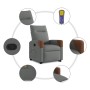 Silla de masaje reclinable de pie de tela gris oscuro de , Sillones - Ref: Foro24-3324015, Precio: 269,47 €