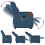 Sillón reclinable de masaje elevable tela azul by , Armchairs - Ref: Foro24-3324020, Price: 282,43 €, Discount: %