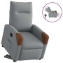 Sillón eléctrico reclinable elevable de tela gris claro de , Sillones - Ref: Foro24-3324022, Precio: 297,43 €