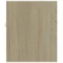 Armario para lavabo contrachapada color roble 90x38,5x46 cm de vidaXL, Muebles de baño - Ref: Foro24-804668, Precio: 34,70 €,...