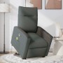 Silla de masaje reclinable de pie de tela gris oscuro by , Armchairs - Ref: Foro24-3324060, Price: 271,96 €, Discount: %