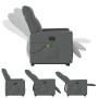 Silla de masaje reclinable de pie de tela gris oscuro by , Armchairs - Ref: Foro24-3324060, Price: 271,96 €, Discount: %