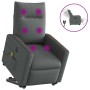 Sillón de masaje eléctrico reclinable elevable tela gris oscuro by , Armchairs - Ref: Foro24-3324074, Price: 319,29 €, Discou...