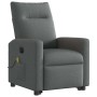 Sillón de masaje eléctrico reclinable elevable tela gris oscuro by , Armchairs - Ref: Foro24-3324074, Price: 319,29 €, Discou...