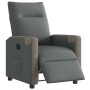 Sillón reclinable eléctrico de tela gris oscuro by , Armchairs - Ref: Foro24-3324081, Price: 231,85 €, Discount: %
