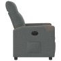 Sillón reclinable eléctrico de tela gris oscuro by , Armchairs - Ref: Foro24-3324081, Price: 231,85 €, Discount: %
