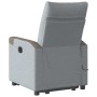 Sillón de masaje reclinable de pie de tela gris claro de , Sillones - Ref: Foro24-3324095, Precio: 269,08 €, Descuento: %
