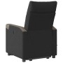 Sillón reclinable de masaje elevable tela negro by , Armchairs - Ref: Foro24-3324097, Price: 269,08 €, Discount: %