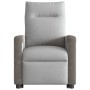 Sillón de masaje eléctrico reclinable elevable tela gris nube by , Armchairs - Ref: Foro24-3324104, Price: 317,44 €, Discount: %