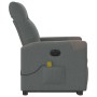 Sillón de masaje eléctrico reclinable elevable tela gris oscuro by , Armchairs - Ref: Foro24-3324106, Price: 318,17 €, Discou...