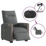 Sillón de masaje eléctrico reclinable elevable tela gris oscuro by , Armchairs - Ref: Foro24-3324106, Price: 318,17 €, Discou...