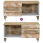 Mesa de centro de madera maciza de mango 80x50x40 cm von , Couchtisch - Ref: Foro24-4018668, Preis: 93,46 €, Rabatt: %