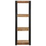 Estante de pared madera maciza de mango 35x35x100 cm de , Estantes y estanterías - Ref: Foro24-4015935, Precio: 128,43 €, Des...