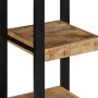 Estante de pared madera maciza de mango 35x35x100 cm de , Estantes y estanterías - Ref: Foro24-4015935, Precio: 128,43 €, Des...