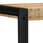 Estante de pared madera maciza de mango 35x35x100 cm de , Estantes y estanterías - Ref: Foro24-4015935, Precio: 128,43 €, Des...