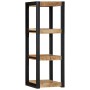 Estante de pared madera maciza de mango 35x35x100 cm de , Estantes y estanterías - Ref: Foro24-4015935, Precio: 128,43 €, Des...